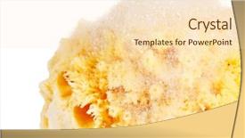  Presentation with natural skin products women - PPT layouts having natural sponge with foam background and a lemonade colored foreground