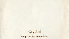  Presentation with porcelain - Audience pleasing presentation theme consisting of natural stone beige with vein backdrop and a cream colored foreground