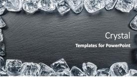  Presentation with slate - Presentation consisting of natural-stone-black-slate-serving background and a dark gray colored foreground