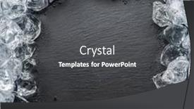  Presentation with slate - Presentation theme with natural-stone-black-slate-serving background and a dark gray colored foreground