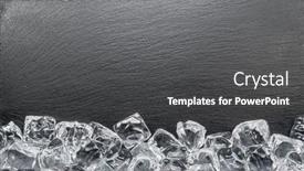  Presentation with slate - Slides consisting of natural-stone-black-slate-serving background and a dark gray colored foreground