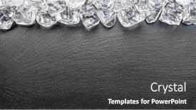  Presentation with slate - Theme enhanced with natural-stone-black-slate-serving background and a dark gray colored foreground