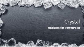  Presentation with slate - PPT theme featuring natural-stone-black-slate-serving background and a dark gray colored foreground