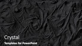  Presentation with black liquid - Presentation design with natural-texture-liquid-cosmetic-activated background and a dark gray colored foreground