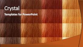  Presentation with hair color - PPT theme having natural tint color hair large background and a tawny brown colored foreground