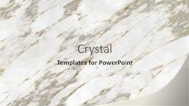  Presentation with marble tile texture stone wall - Audience pleasing theme consisting of natural-white-marble-texture backdrop and a light gray colored foreground
