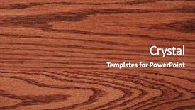  Presentation with wood grain texture - Audience pleasing presentation consisting of natural wood grain design backdrop and a tawny brown colored foreground