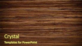  Presentation with wood texture - PPT theme with cross laminated timber - natural wood texture background and a tawny brown colored foreground