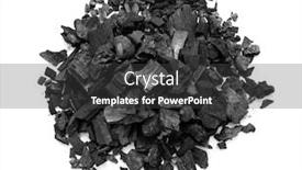  Presentation with charcoal - Cool new PPT layouts with natural-wooden-charcoal-on-white backdrop and a dark gray colored foreground