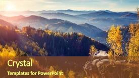  Presentation with ukraine - Audience pleasing slide deck consisting of nature - majestic trees with sunny beams backdrop and a tawny brown colored foreground