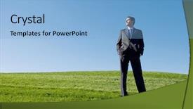  Presentation with dark damask - Cool new presentation with chain link fence along harbor backdrop and a gray colored foreground