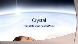  Presentation with spa - Amazing PPT layouts having nature healing - woman in spa dreaming backdrop and a sky blue colored foreground