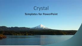  Presentation with beautiful nature - Beautiful PPT layouts featuring nature-of-chile-beautiful-panoramic backdrop and a light blue colored foreground