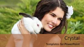  Presentation with bride - PPT theme having nature outdoor alice in wonderland background and a red colored foreground