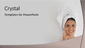  Presentation with beauty - PPT theme enhanced with nature templates - template beautiful natural beauty background and a light gray colored foreground