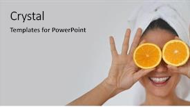  Presentation with turban - PPT layouts featuring nature templates - template stunning natural beauty background and a light gray colored foreground