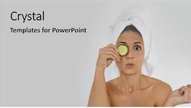  Presentation with turban - Cool new presentation with nature templates - template stunning natural beauty backdrop and a light gray colored foreground