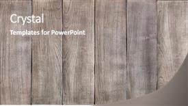  Presentation with wood texture - PPT theme enhanced with nature templates - wood texture natural wooden background background and a gray colored foreground