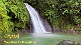  Presentation with shenandoah national park big meadows - Amazing slide set having nature waterfalls - waterfall in the national park backdrop and a tawny brown colored foreground