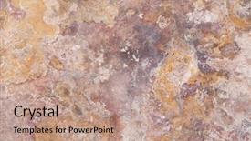  Presentation with white sand - Amazing theme having nature white - details of sand stone texture backdrop and a coral colored foreground