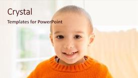  Presentation with evaluation of 5 years old boy - Colorful PPT layouts enhanced with naughty child - funny two years old boy backdrop and a  colored foreground