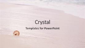  Presentation with golden light - Colorful slides enhanced with nautilus sea shell on golden backdrop and a lemonade colored foreground