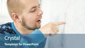  Presentation with map - Slides with navagation cumpus - young man searching on map background and a  colored foreground