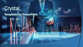  Presentation with navigating - PPT layouts having navigating future - modern technologies in use mixed background and a ocean colored foreground