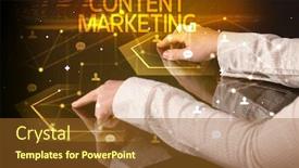  Presentation with navigating - Colorful presentation enhanced with navigating-social-networking-with-content backdrop and a tawny brown colored foreground