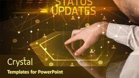  Presentation with navigating - Cool new slides with navigating-social-networking-with-status backdrop and a tawny brown colored foreground