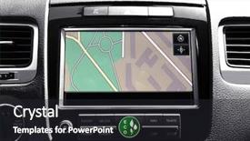  Presentation with alternative energy - Colorful slides enhanced with navigation system in the eco backdrop and a dark gray colored foreground