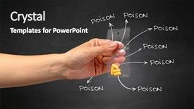  Presentation with plastic bag ban - Beautiful slide deck featuring navsea - hand with pills in plastic backdrop and a dark gray colored foreground