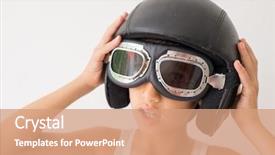  Presentation with special education cute kid - Cool new PPT theme with navy aviation - little cute playful kid backdrop and a  colored foreground