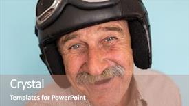  Presentation with senior hunger - Beautiful presentation featuring navy aviation - senior funny man backdrop and a coral colored foreground