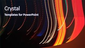  Presentation with navy blue - Beautiful slide deck featuring navy blue yellow - abstract light pattern backdrop and a wine colored foreground