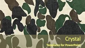  Presentation with military navy - PPT layouts featuring navy camo - military camouflage background background and a violet colored foreground