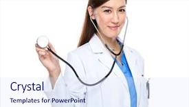  Presentation with navy medical - Amazing slides having navy medical - young asian female doctor isolated backdrop and a sky blue colored foreground