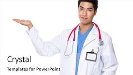  Presentation with human hands open palm up - Amazing slides having navy medicine - doctor with open hand palm backdrop and a white colored foreground