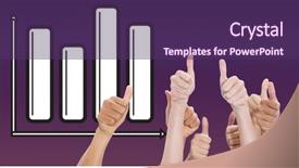  Presentation with navy - Cool new presentation theme with navy teamwork - digital composite of digital composite backdrop and a  colored foreground