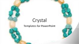  Presentation with white - Slide deck enhanced with silver navy - nice necklace isolated on white background and a white colored foreground