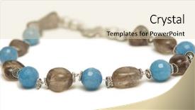  Presentation with navy - Amazing slide set having silver navy - nice necklace isolated on white backdrop and a soft green colored foreground