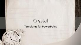  Presentation with envelope - Audience pleasing slide deck consisting of silver navy - watch at envelope on vintage backdrop and a sky blue colored foreground