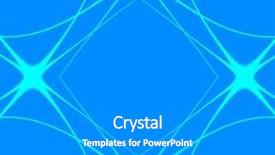  Presentation with blue stars - Audience pleasing presentation consisting of navy stars on blue background backdrop and a gray colored foreground