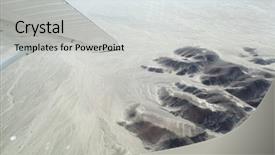  Presentation with world heritage - PPT theme enhanced with nazca lines - unesco world heritage background and a light gray colored foreground