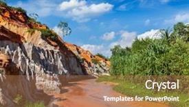  Presentation with stream - Amazing presentation having ne - fairy stream suoi tien mui backdrop and a coral colored foreground