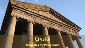  Presentation with armenia - Cool new PPT theme with near garni armenia unesco world backdrop and a tawny brown colored foreground