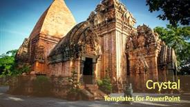  Presentation with history vietnam - Cool new slide set with near nha trang in vietnam backdrop and a  colored foreground