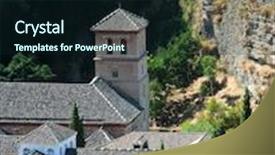  Presentation with granada - Cool new theme with shape andalusia - near the alhambra granada spain backdrop and a wine colored foreground