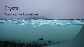  Presentation with geothermal - Colorful PPT layouts enhanced with near the askja volcano iceland backdrop and a  colored foreground