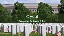 Presentation with memorial day - Cool new presentation design with near washington dc with pentagon backdrop and a tawny brown colored foreground